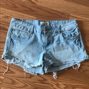 Jean shorts